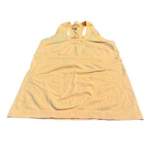 Athleta pale orange racer back tank, XS